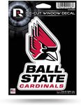 NCAA Ball State Cardinals Die Cut V