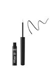 lavera liquid eyeliner black 01 - eyeliner with organic blossom extracts & oils - with precise felt applicator - creates an expressive look - long lasting - vegan - organic (1 x 2,8 ml)