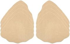 NOOD The Game Changer Adhesive Lift & Shape Bra - One-time Use, Sweatproof, Breathable - 4 Pairs, Buff, Size 2