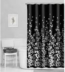 Maytex Sylvia Fabric Shower Curtain