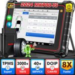 Autel MaxiCOM MK900TS, 2024 Bidirectional MK900-TS Upgrade of MaxiSys MS906TS MK808S-TS MX808S-TS, Advanced TPMS Programming Relearn, 3000+ Active Test, 40+ Service, Global Ver. of MX900TS, WIFI Print