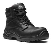 V12 Otter, S3 Metal Free Derby Boot, Size 10, Black