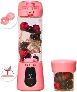 BLENDi Pro+ Portable Blender (17.5oz, Blush) – Upgraded 120W Motor, USB-C Rechargeable, Cordless Personal Blender – BPA-Free, Self-Cleaning, Travel-Friendly New 2025 Model