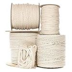 Natural Twisted Cotton Rope 3/8 Inc