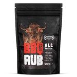 Apsogo BBQ Rub - All Purpose BBQ Seasoning - Exquisite Rubs and Spices for Unforgettable Grilling Sensations - Meat Seasoning 300g