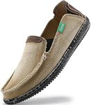 VILOCY Mens Slip on Deck Shoes Zero