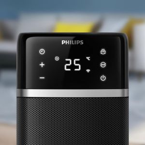 Philips 5000 Tower Fan Heater – Black