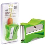 Monkey Business Peeler, Plastic, Metal, Green, One Size