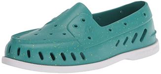 Sperry Men's A/O Float Boat Shoe, Teal Speckle, 9