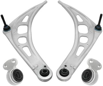 Front Suspension Kit Lower Control Arm E46 Suspension Steering Kit Compatible with 1999-2006 E46 318i 320i 323Ci 328i 328Ci 323i 325i 325Ci 330i 330Ci(2WD Only)