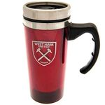 West Ham United F.C. West Ham United FC Football Team Aluminium Travel Journey Mugs with Handle, One Size, Claret