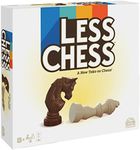 Spin Master Games Less Chess- A New Take on Chess from 2-Player Adult Board Game with Chess Pieces Chess Set, for Adults and Kids Ages 8 and up