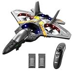 4DRC 4DV17 Remote Control Plane 2.4Ghz Foam RC Airplanes Helicopter Quadcopter for Adults Kids,Spinning Drone,Gravity Sensing,Stunt Roll,Cool Light,2 Battery,Gifts for 8 12 Kids Boys