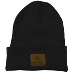 John Deere Beanie Hat (OFA, Black), Black, Large