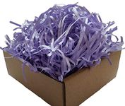 Shredded paper for Packing 1kg, Paper Shreds for Packaging, Gift Wrapping Paper Shreds, Paper Grass, Easter Decoration - Lavender