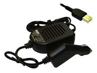 Power4Laptops DC Adapter Laptop Car Charger Compatible with Lenovo ThinkPad X380 Yoga