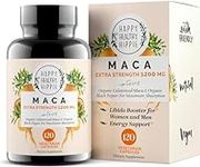 Organic Maca Root Powder Capsules –