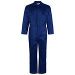 Fort - Workforce Coverall - Medium - Royal Blue Coveralls - 210gsm - Studded Pockets - Comfortable Work Suit - Durable Mens Overalls - Work Overalls for Men