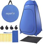 ROPODA Pop Up Tent 83" x 48" x 48" Shower Tent, Upgrade Privacy Tent, Porta-Potty Tent Changing Tent Portable Changing Room Includes 1 Removable Bottom,8 Stakes,1Removable Rain Cover,1 Carrying Bag