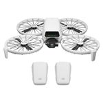 DJI Flip Two Battery Combo Without Screen Remote Controller, Drone With 4K UHD Camera for Adults, Palm Takeoff, Auto Return, Intelligent Flight, 2 Batteries