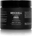 Brickell Men’s Styling Clay Pomade For Men, Natural & Organic with Strong Hold & Matte Finish, Product for Modern Hairstyles, 2 Ounces, Scented