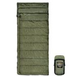 RhinoKraft Camping Sleeping Bag - 3 Season Warm & Cool Weather - Summer, Spring, Winter, Lightweight, for Adults & Kids - Camping Gear Equipment, Traveling and Outdoors