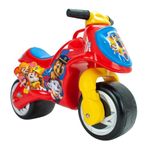 INJUSA - Neox Paw Patrol Moto Ride-On, for Children +18 Months, with Permanent Decoration, Wide Plastic Wheels and Carrying Handle, Red Colour