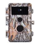 BlazeVideo 1296P 24MP Game & Trail Camera No Flash 940nm Infrared Night Vision Motion Activated, 2.4" LCD Screen IP66 Waterproof for Wildlife Hunting & Scouting