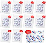 QHOWYAL 100 Packs 300CC Oxygen Absorbers (10 Packs in Individual Vacuum Bag), Food Grade Oxygen Absorbers for Long Term Food Storage, Perfect for Mylar Bags, Canning, Mason Jars