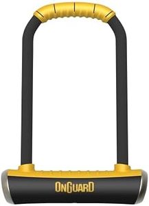 Onguard Brute 8000 D-Lock 292mm, 16.8mm Diameter Shackle, Diamond Sold Secure Rated, Black