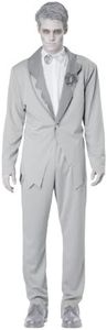 California Costumes Men's Ghostly Groom Adult, Gray, Extra Large