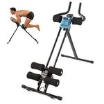 GYMFORM Core Strength Training Equipment for Home Fitness AB Generator, Ab Machine, Abdominal Trainers, Toning Abs, Legs, Arms, With Computer, Cardio