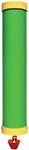 Rugged Ranch High End Hen Elevated 2 Gallon Algae-Resistant Poultry Waterer and Mounting System for Any Style of Coop, Green