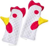 Funny Rooster Oven Mitt, Rooster Tr