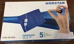 Norstar Moist and Dry Heating Pad for Overseas Use only 220/240 Volt (Will Not Work in The USA)