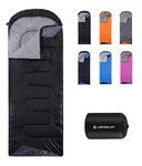 Sleeping Bags for Adults Backpacking Lightweight Waterproof- Cold Weather Sleeping Bag for Girls Boys Mens for Warm Camping Hiking Outdoor Travel Hunting with Compression Bags