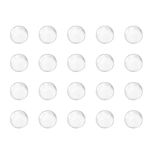 uxcell 6mm Solid Round Clear Glass Ball Boiling Stones Soda Lime Glass Beads 200pcs