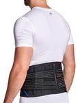 Tommie Copper Unisex Pro-Grade Adjustable Support Back Brace - Black, XXL/3XL