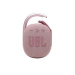 JBL Clip 4 - Portable Mini Bluetooth Speaker, Big Audio and Punchy Bass, IP67 Waterproof and dustproof, 10 Hours of Playtime - (Pink)