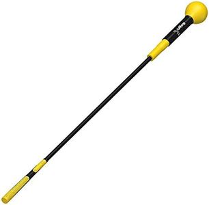 Greatlizard Golf Swing Training Aid Golf Swing Trainer Aid Golf Practice Warm-Up Stick for Strength Flexibility and Tempo Training Golf Golf Swing Aid for Men and Women