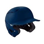 Mizuno B6 Fitted Adult Baseball Batting Helmet, Navy, Small