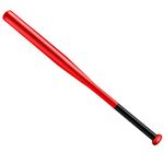 Tuggui Baseball Bat Steel 32 Inch with Carrying Bag (red, 32'')