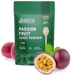 Judee's Passion Fruit Juice Powder 4 oz - Delicious and 100% Gluten-Free and Keto-Friendly - Blends Well in Smoothies and Drinks - Great for Baking and Flavoring