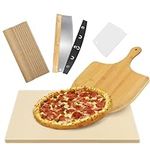AUGOSTA Pizza Stone for Oven and Gr