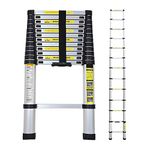 Smarty Aluminium Telescopic Ladder (4.1 Meter / 14 Feet)