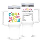 Mom Gifts, Mom Tumbler 40 Oz, Best Mom Ever Gifts, Gift for Moms Birthday, Mama Tumbler, Birthday Present for Mom, Best Mom Gifts, Mothers Day Gifts, Cool Mom Club