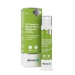 The Derma Co 4% Ceramide Barrier Repair Moisturizer | Niacinamide & Oxylance I Repairs & Strengthens Skin I Improves Skin texture I Lightweight Cream I 24 Hrs Moisturization | For All Skin Type - 50gm