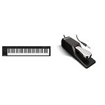 Nektar Impact GX61 USB MIDI Controller Keyboard with Nektar DAW Integration & M-Audio SP-2 - Universal Sustain Pedal with Piano Style Action, The Ideal Accessory for MIDI Keyboards, Digital Pianos