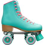 Impala Rollerskates Girl's Impala Quad Skate (Big Kid/Adult) Aqua 5 (US Men's 3, Women's 5) M