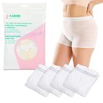 Carer Incontinence Net Knickers, 4 Pcs Women's Net Knickers High Density Mesh Disposable Pants for Maternity/C-Section Recovery/Incontinence/Travel